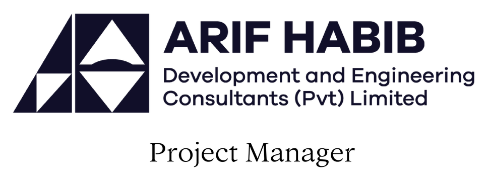 Arif Habib Development and Engineering Consultants — Project manager